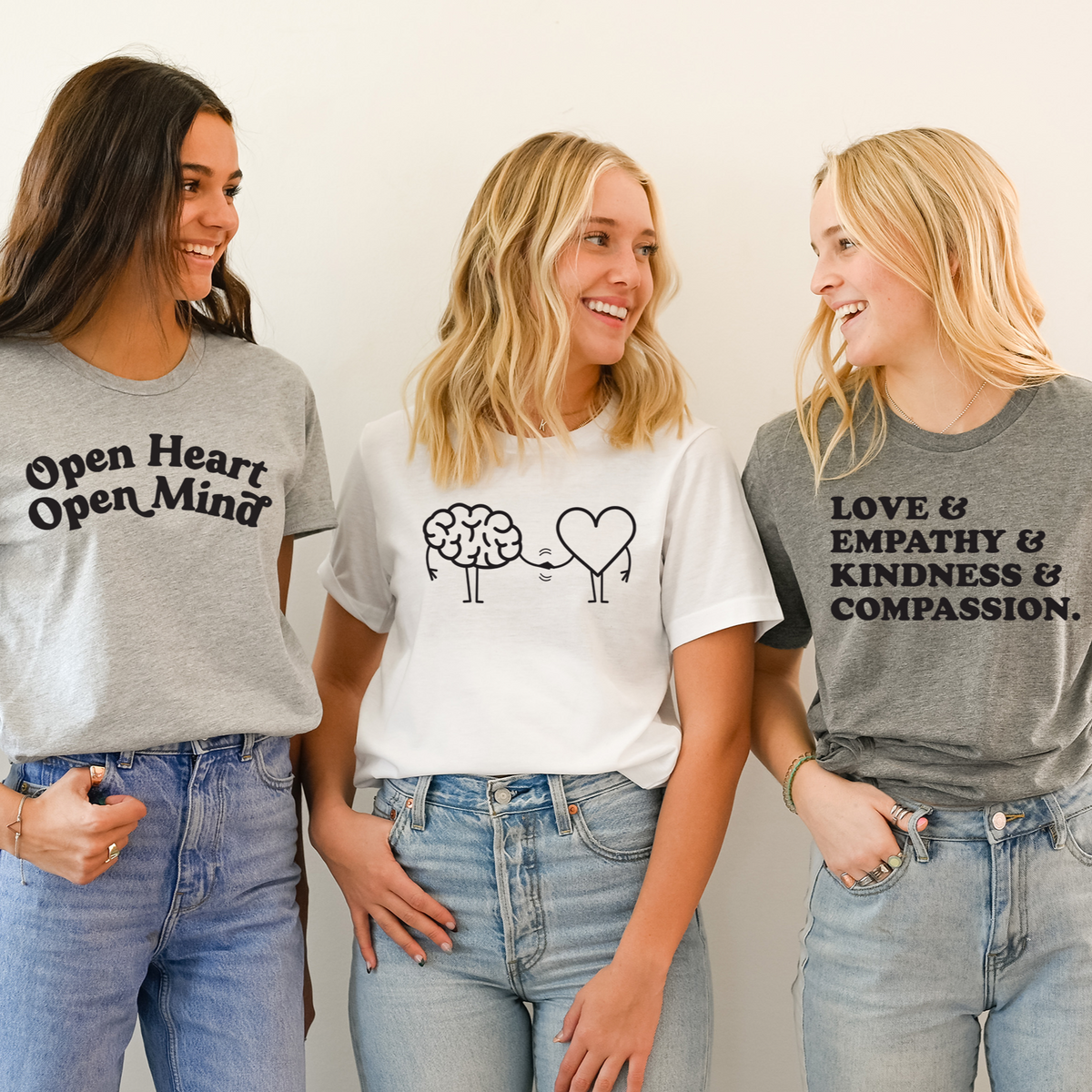 Open Heart Open Mind Set - Tee – Ravelled Knits