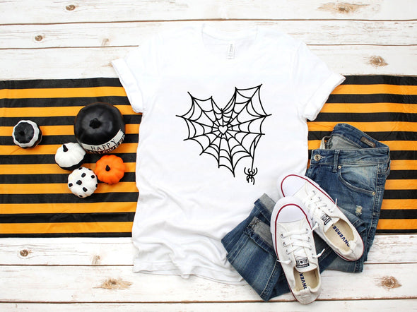 Spider Web With Heart - Tee