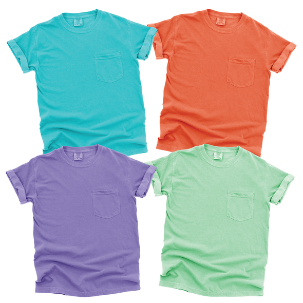 Blank - Comfort Colors Unisex Pocket Tee