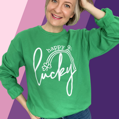 Happy Go Lucky - Sweatshirt