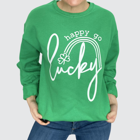Happy Go Lucky - Sweatshirt