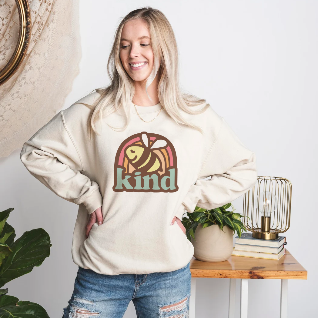 Bee kind deals sweatshirt