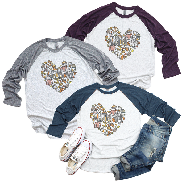 Autumn Heart - Raglan