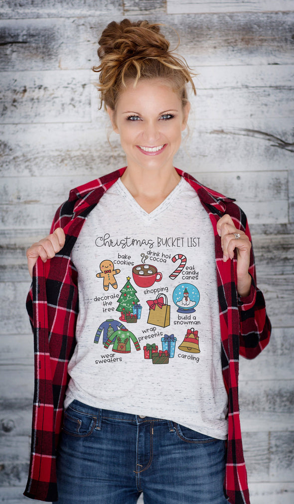 Christmas Bucket List- Tee