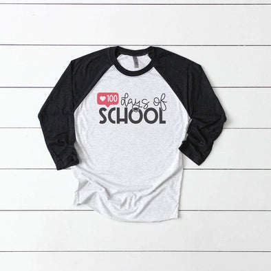 100 Days of School - Raglan