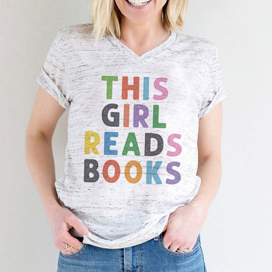 This Girl Reads Books - Tee