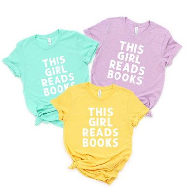This Girl Reads Books - Tee