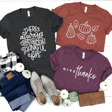 Thankful Trio- Tee