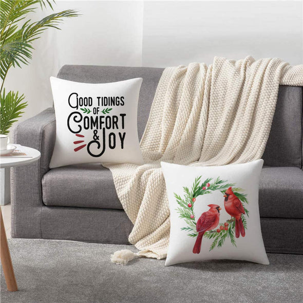 Good Tidings of Comfort and Joy - Pillow