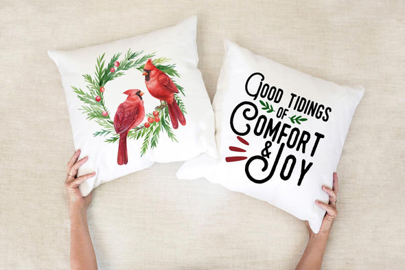 Good Tidings of Comfort and Joy - Pillow