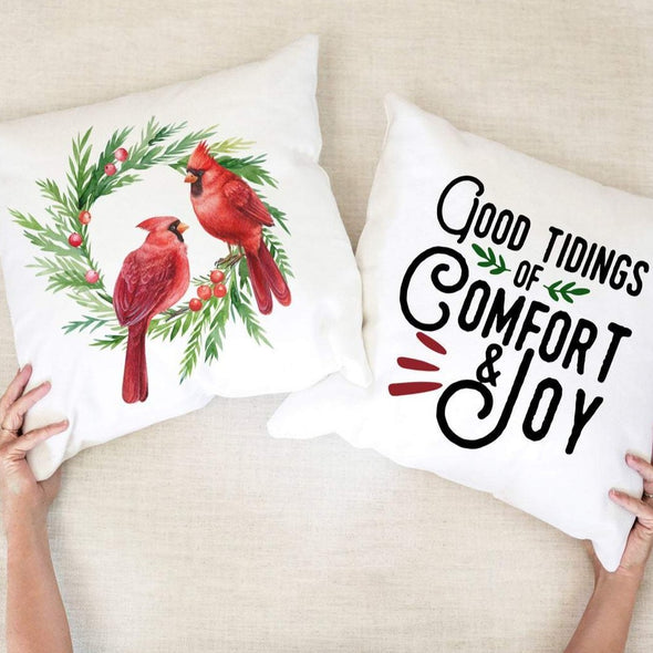 Good Tidings of Comfort and Joy - Pillow