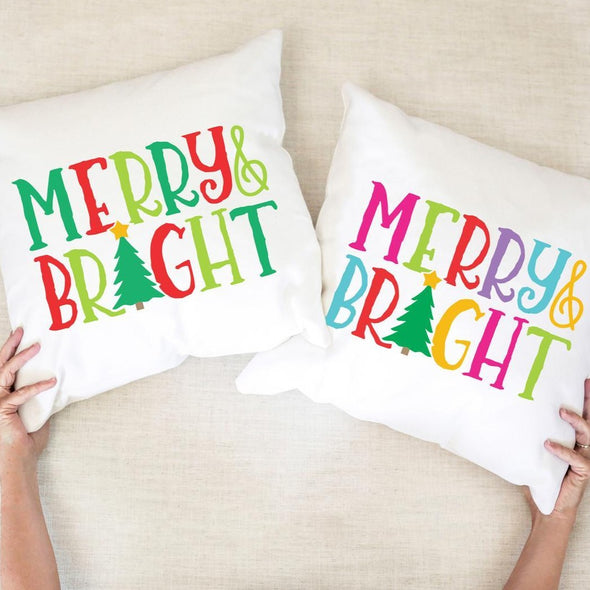 Merry & Bright - Pillow