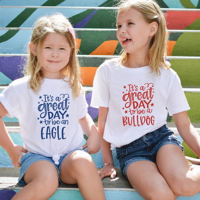 It's A Great Day Custom Mascot  - Youth and Toddler Tee