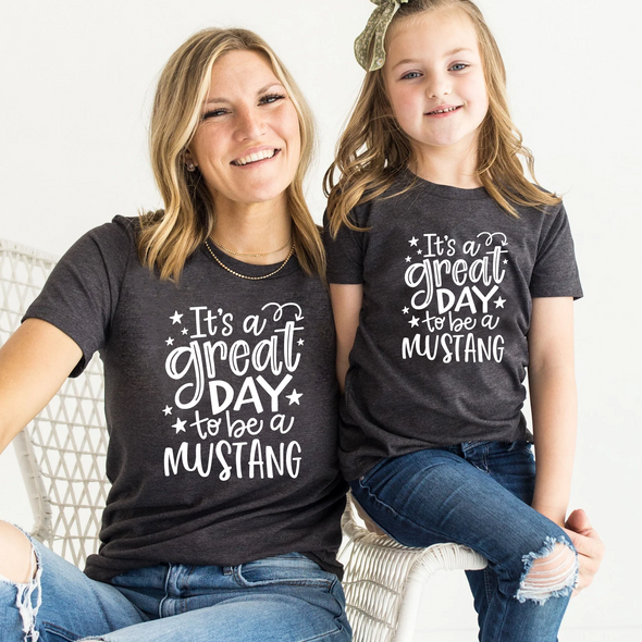 It's A Great Day Custom Mascot - Tee