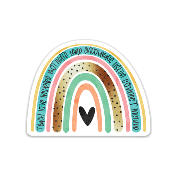 Teach Love Inspire - Sticker