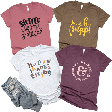 Happy Thanksgiving Set - Tee