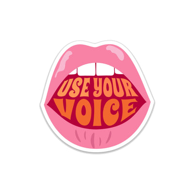 Use Your Voice - Sticker